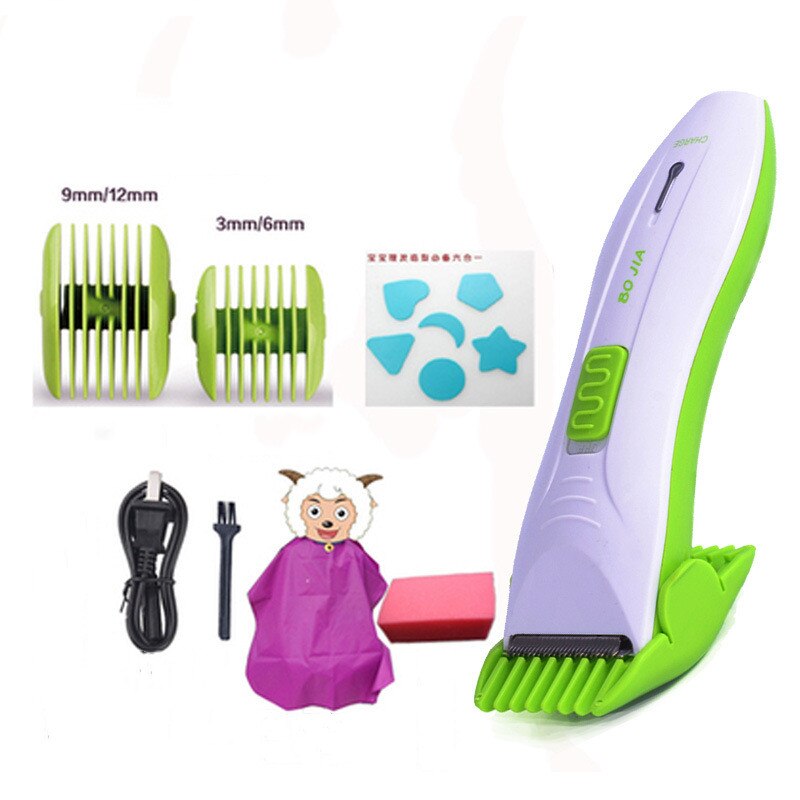 Usb Oplaadbare Baby Elektrische Tondeuse Set Draadloze Tondeuse Voor Kid Zuigelingen Peuters Haar Dagelijkse Verzorging Mute Tondeuse: A3