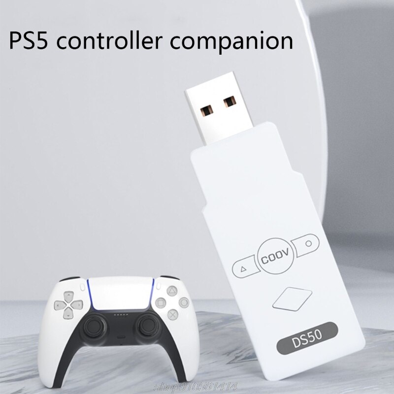 Usb Draadloze Controller Converter Wired Bluetooth Handvat Adapter Voor PS5/Switch/PS4/PS3/Pc Gaming Accessoires m22 21