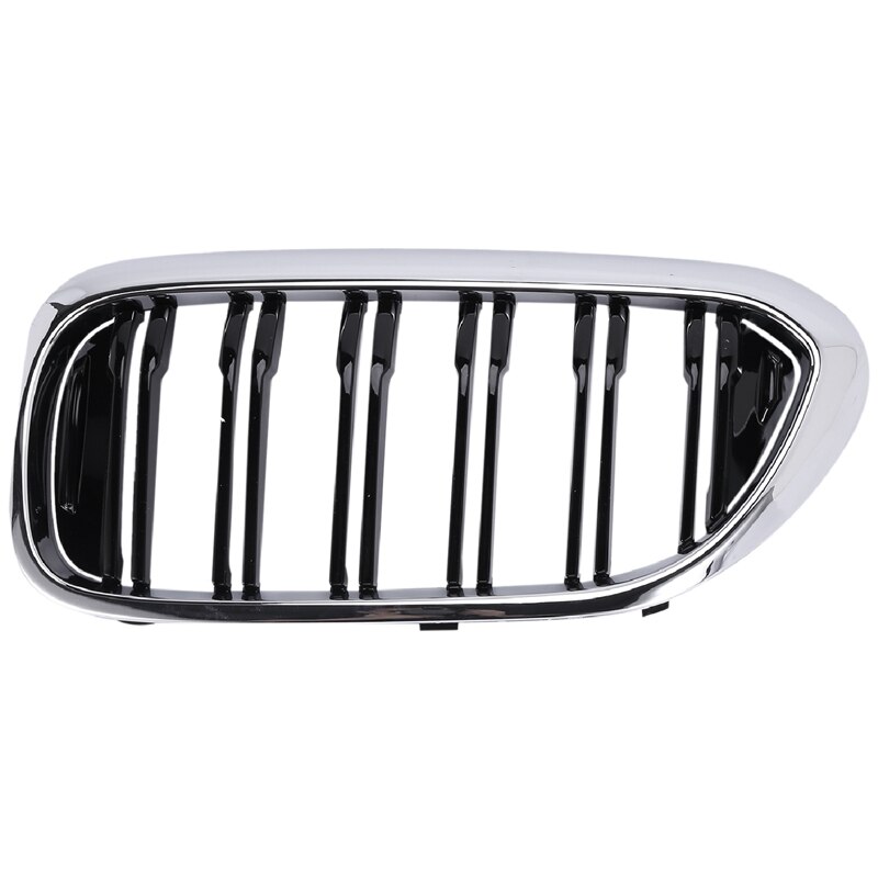 thumbnail image 2 of Gloss Black Kidney Grille For BMW 5 Series G30 G31 (2017+) | Vertical Slat Style 2 of 4