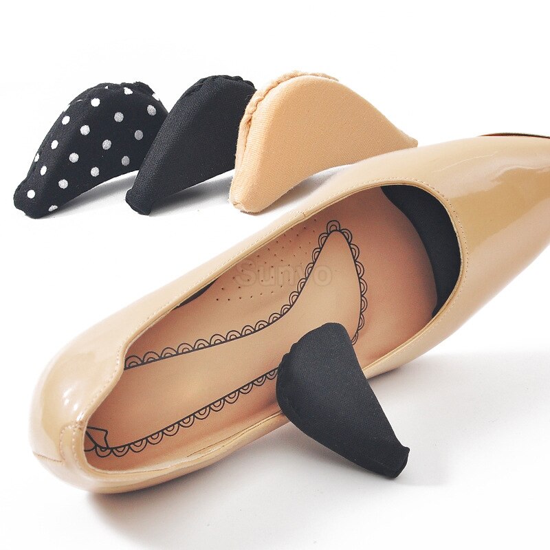 Soft Forefoot Inserts Shoe Filler Pads for High Heel Shoes Foam Toe Plug Foot Pain Relief Care Forefoot Cushion Insoles Shoe Pad