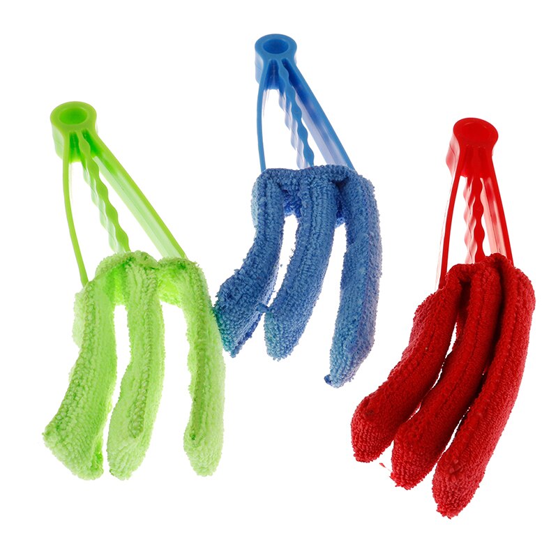 Plumero con cepillos venecianos, limpiador de microfibra, cortinas, pinzas para el hogar, herramienta de limpieza para teclado de ordenador, 1 Uds.