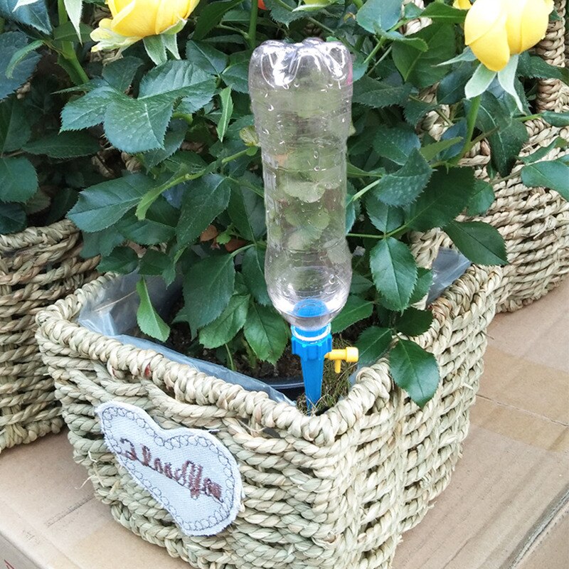 1pc Auto Drip Irrigation Watering System Dripper Spike Kits Garden Household Plant Flower Automatic Waterer dripping system tool