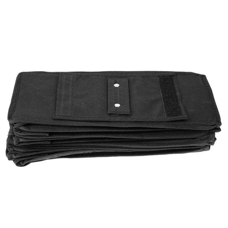 10 etterslep hengende oppbevaringspose skap organisering garderobe organisering klær dør oppbevaring lomme sko hengende skuffe boks hyller