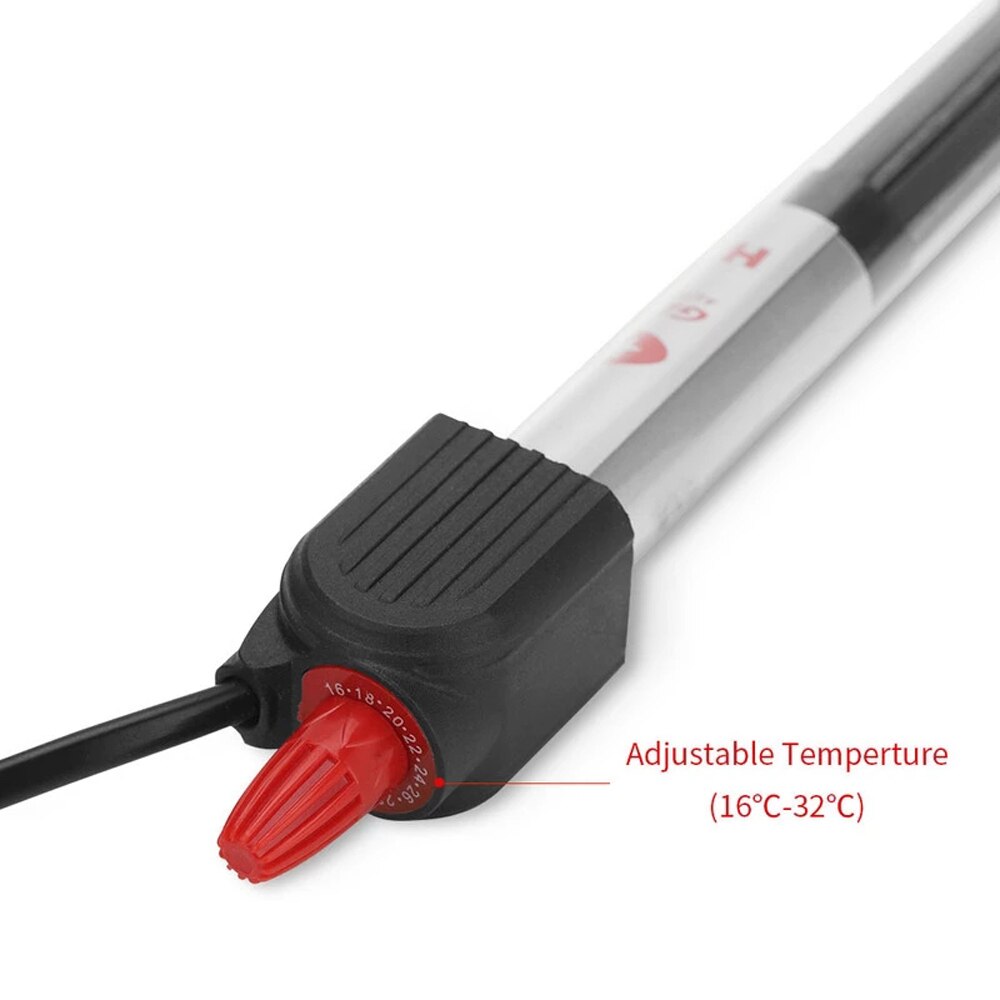NICREW – chauffe-eau Submersible pour Aquarium 50-500W, avec affichage LCD, réglable, température constante, eau chaude