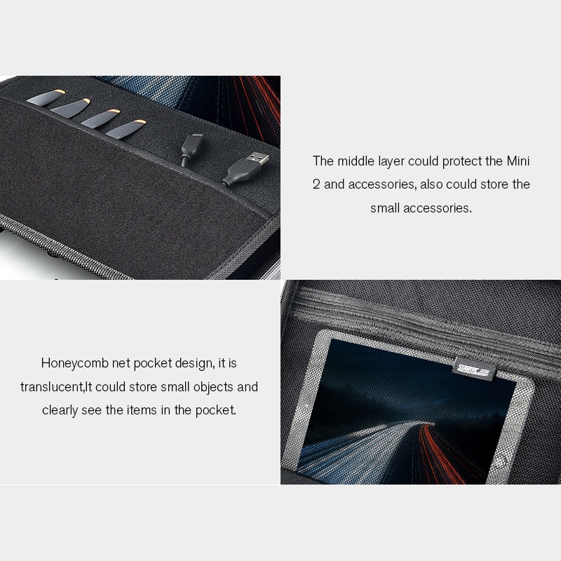 DJI Mavic Mini 2 Kleine größe Große kapazität tragbar Lager tasche Schulter tasche Tragbare Reise Boxen Handtasche Für DJI Mavic Mini 2