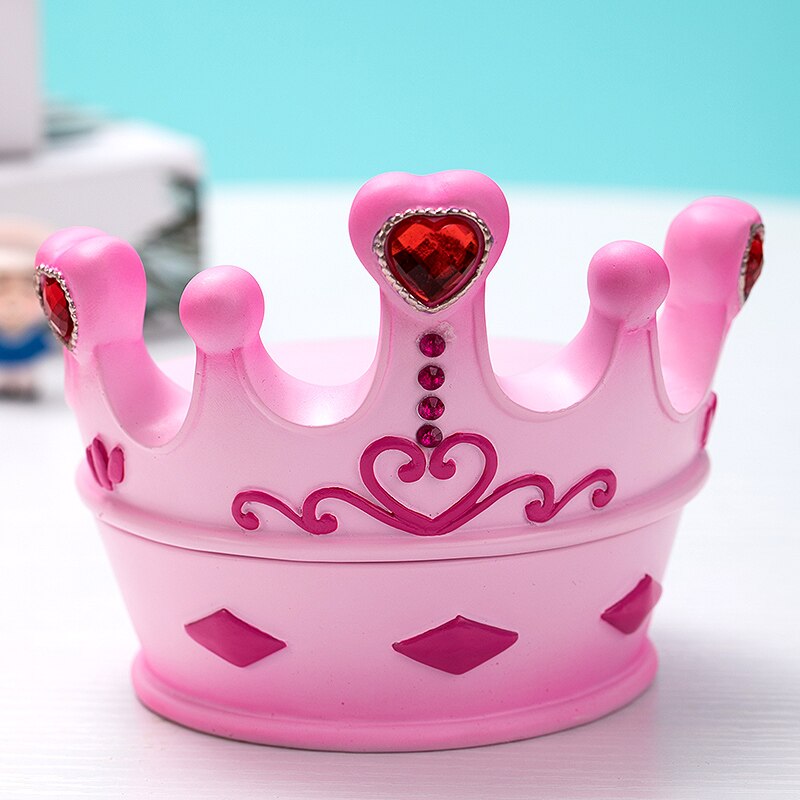 Creatieve Melktanden Doos Meisje Tanden Collection Commemorative Doos Kinderen Tand Fairy Doos Prinses Kroon Melktanden P