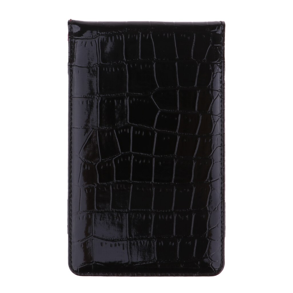 Premium Golf Score Book Golf Score Counter Booklet Keeper Holder with Score Card Pencil: Black