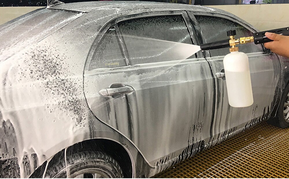 High Pressure Snow Foam Lance for Karcher K Series Soap Foamer Adjustable Foam Nozzle Foam Generator Car Washer