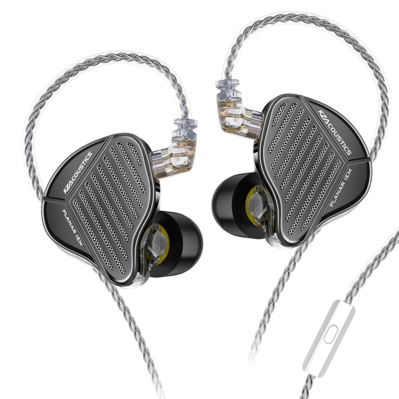 Kz  pr1 pro planar magnetic iem wired earphone 13.2mm orthodynamic in-ear monitor hifi headset game sport earbuds headphones: Wit