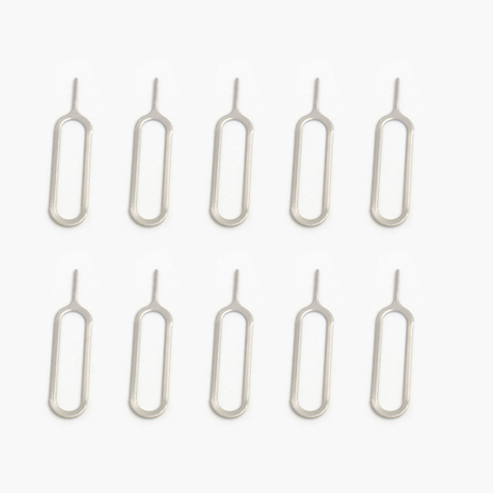 10 pz/set multifunzione portatile facile da installare pratico metallo manuale universale durevole casa strumenti telefono espellere Pin
