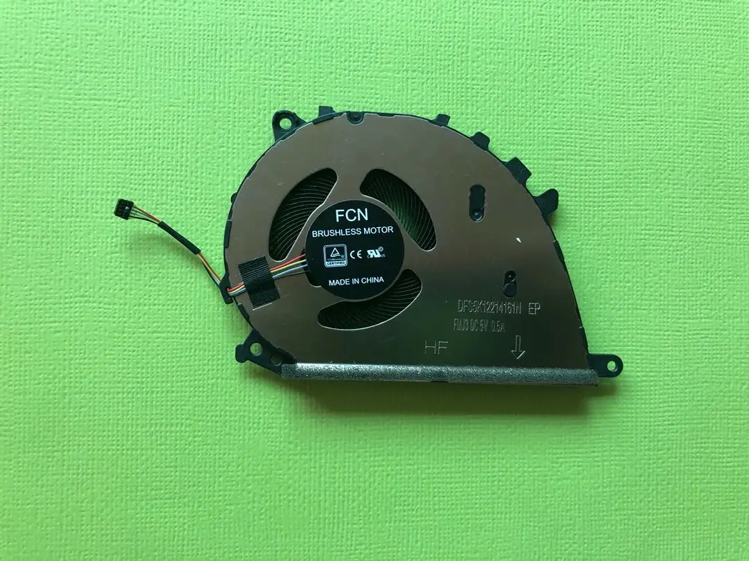 Laptop Cooler CPU Fan Suitable For ASUS Zenbook 13 UX325 14 UX425E UM425 DC5V 0.5A DFS5K12214161N FNJ3 AMD Ryzen 7 4700U