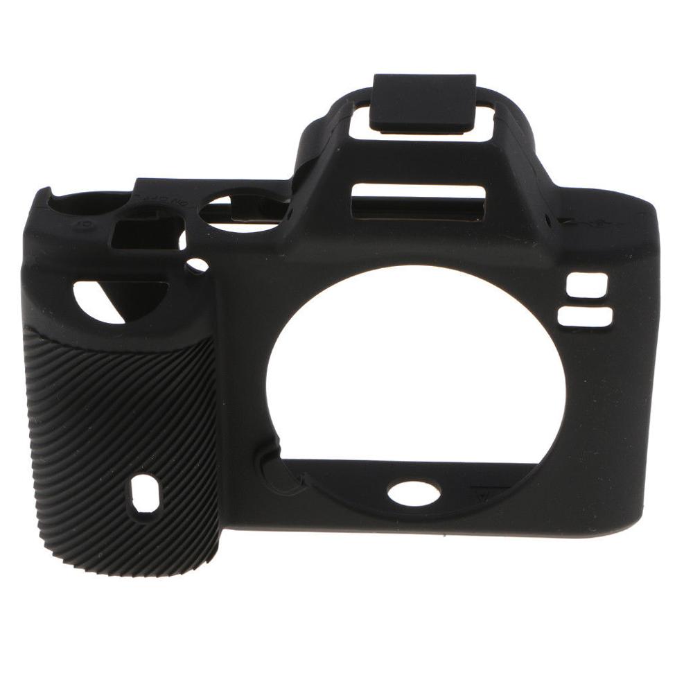 Camera Soft Silicone Protector Skin Case Tas Voor Sony Alpha A7 A7R A7S: Black
