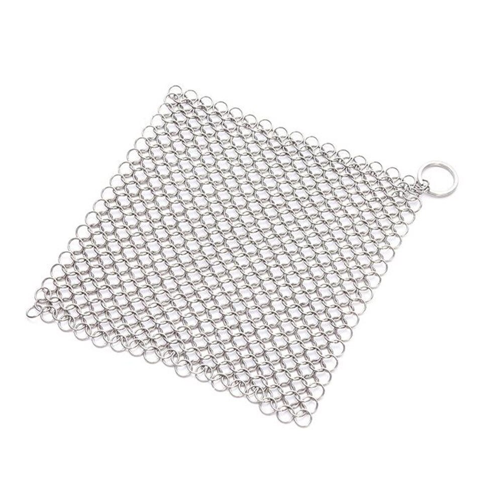 3 Size Stainless Steel Pot Brush Kitchen Restaurant Cleaning Brush Scrubber Dishwashing Artifact Degreasing Pot Brush Scrubbers