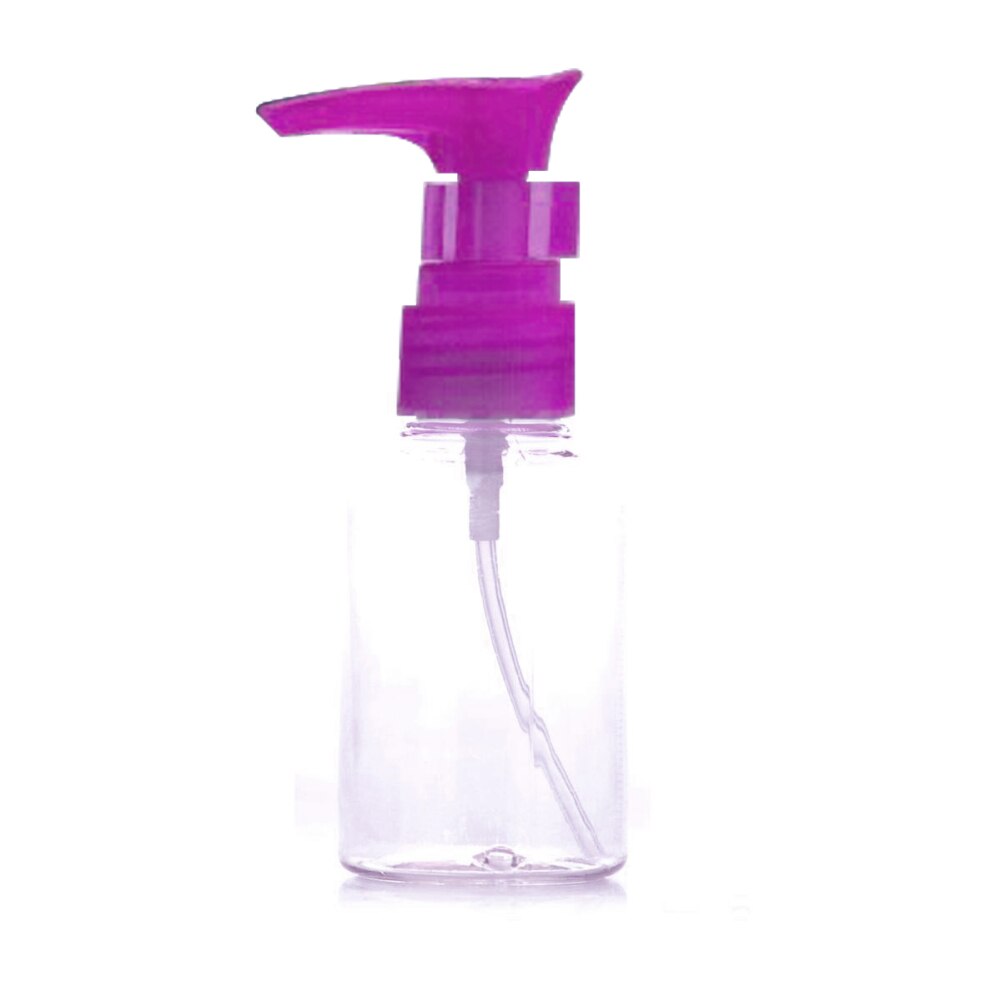 Opruiming 100ml hervulbare lege doorzichtige plastic shampoo-drukpompfles huisdieraccessoire lichtgewicht lege doorzichtige fles