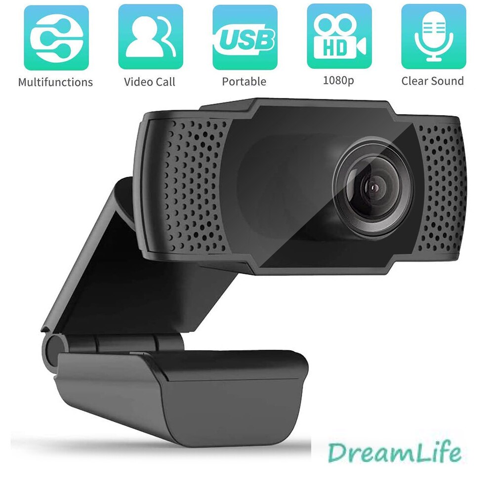 101JD computer camera USB port Full HD 1080P dual microphone CMOS real-time video communication Micro USB 2.0 desktop laptop