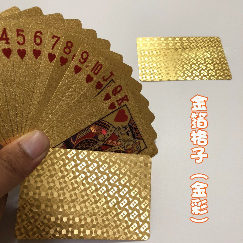 54Pcs/Set Waterproof US Dollar Pattern Poker Table Game Playing Card Collection Poker Table Game Playing Card Collection Poker: 3