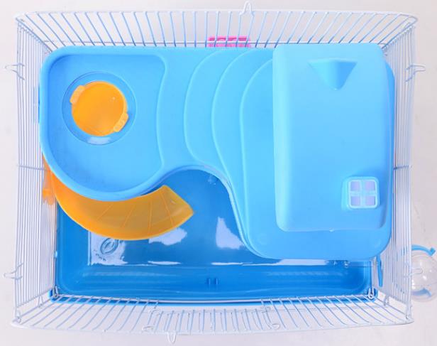 Hamster Cage Double-decker Castle Deluxe Villa Cage Hamster Cave Pet Cave