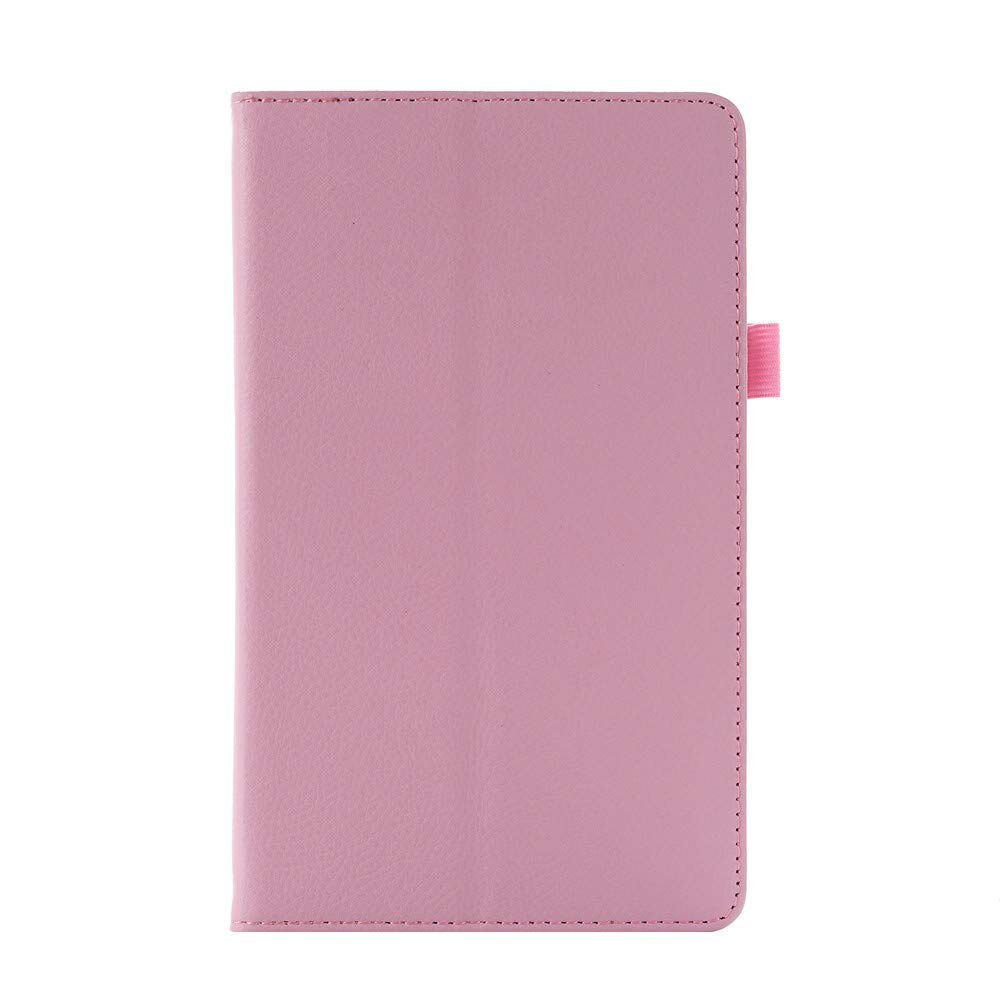 For Samsung Galaxy Tab A 8.0" inch tablet SM-T290 T295 T297 PU leather cover case PU Leather Protective Case funda: Pink