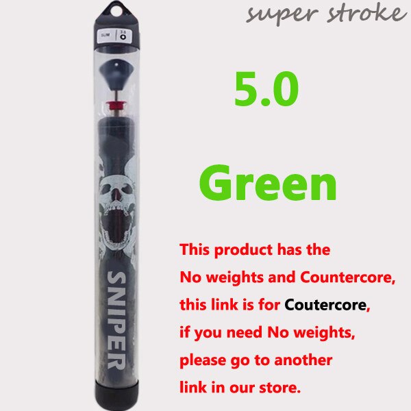 colors golf putter grips skull 5.0 weights or no weights grips: 5.0-greencountercore