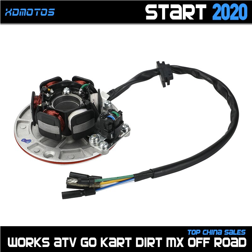 YX150 YX160 magneto stojan cewka zapłonowa ze światłem YINXIANG YX 150cc 160cc KAYO BSE SSR GPX Pitsterpro brud pitbike części