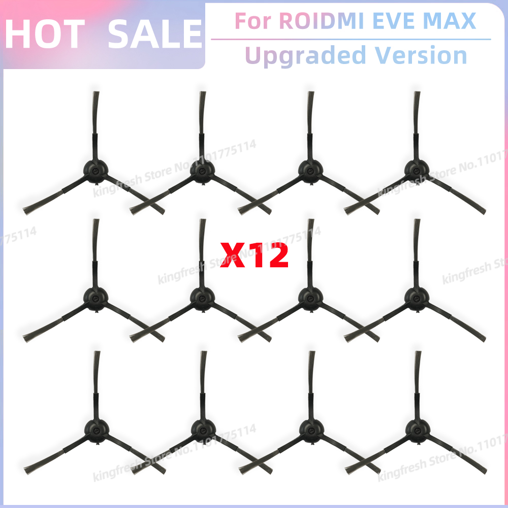 Compatible For ( ROIDMI EVE MAX ) Vacuum Parts Main Roller Side Brush Dust Bag Accessories: plum