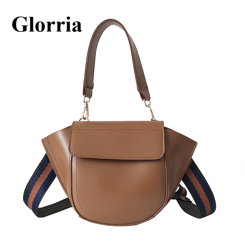 Glorria Vrouwen Lederen Portemonnees en Handtas Vrouwen Messenger Schoudertas Vrouwelijke Lint Tote Crossbody Bag Mini hobos Sac EEN dos