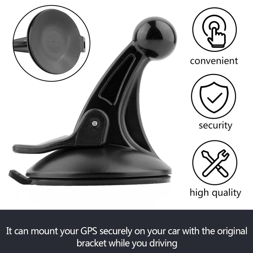 Windshield Windscreen black 55*62mm Car Suction Cup Mount Stand Holder For Garmin Nuvi GPS Easy to Install