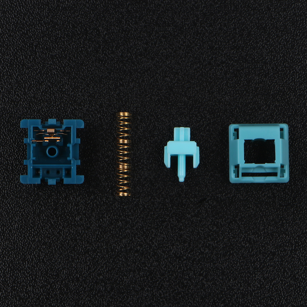 Poseidon Switches Linear with Deeper Sound Smooth Performance Linear Switch 5 Pins Mechanical Keyboard Switch