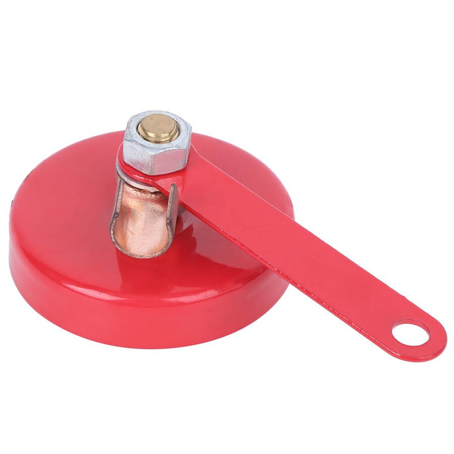Magnet Welding Block Magnetic Grounding Block Magnet Positioner Clamp Red Alloy Steel 30kg Suction Welding Tool