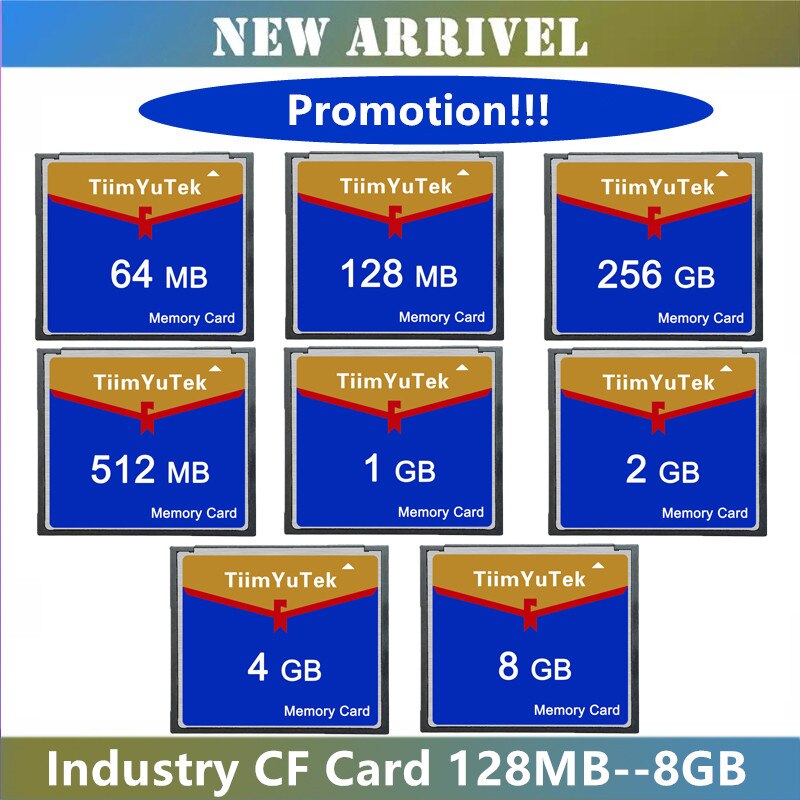 Cf Card 8Gb 4Gb 2Gb 1Gb 512Mb 256Mb 128Mb 64Mb Industrie Geheugen card Compactflash Kaart Voor Cnc Ipc Numerieke Controle Machine