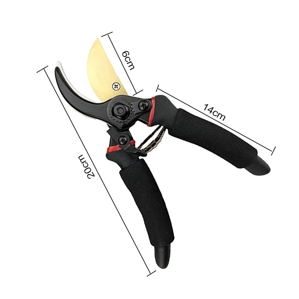 Tuinschaar snoeischaar scherpe handsnoeischaar en veiligheidsslot boomsnoeischaar antislip handvat