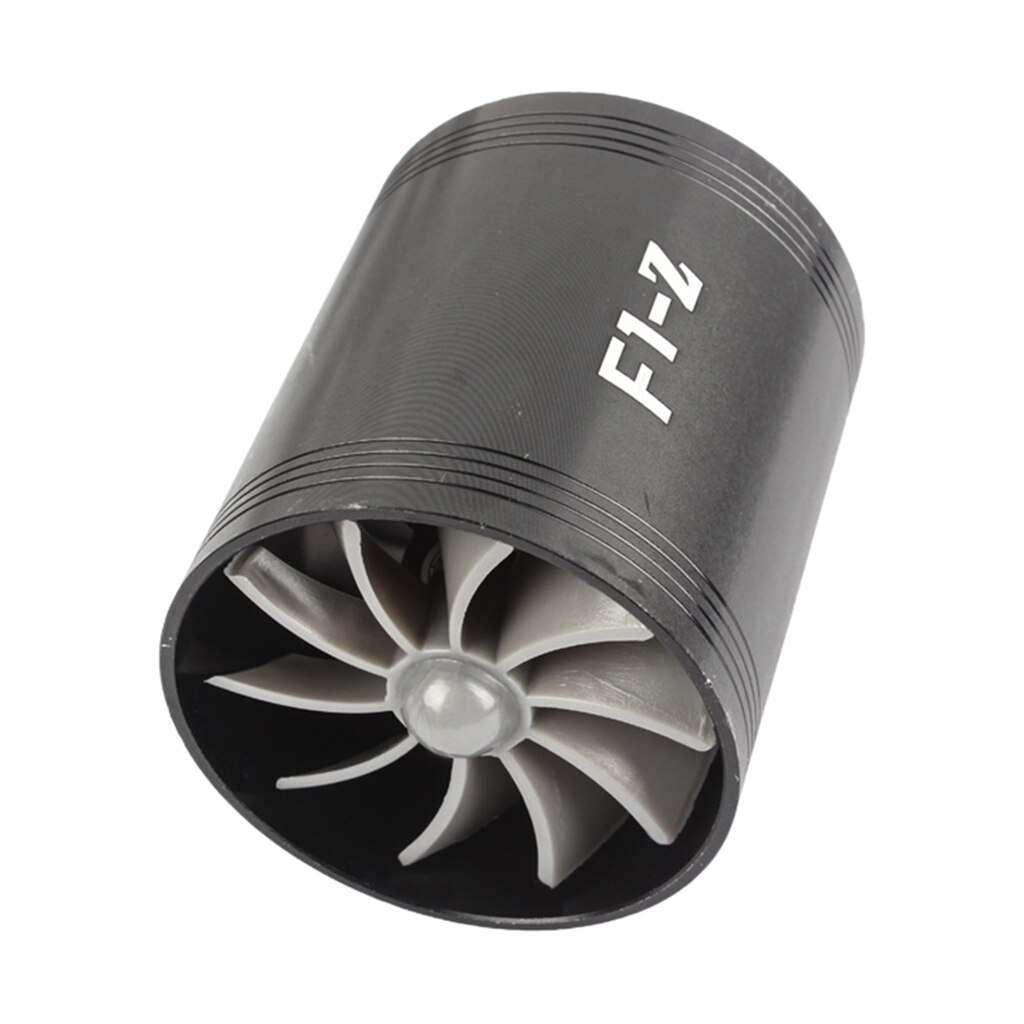 Universal Turbocharger Air Intake Turbonator Double Fan Easy installation