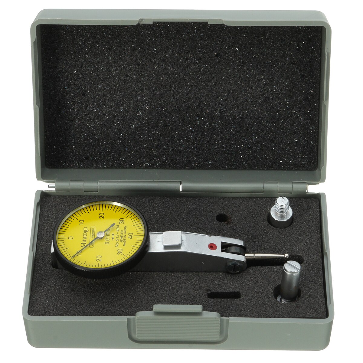Dial Gauge Test Indicator Scale Precision Metric & Dovetail Clamp 0-40-0 0.01mm
