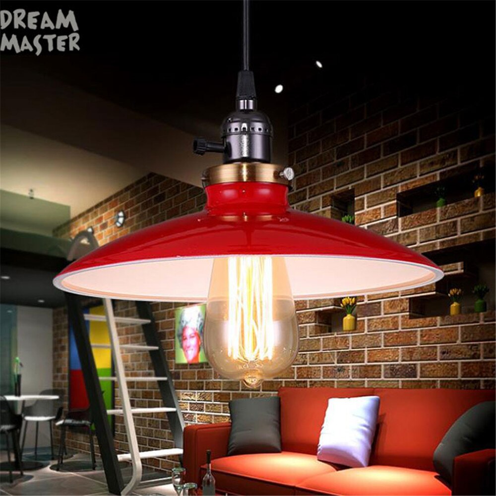 Nordique minimaliste lustres en métal lumière restaurant bar cuisine/salle à manger Luminaire moderne interrupteur lampe éclairage à la maison