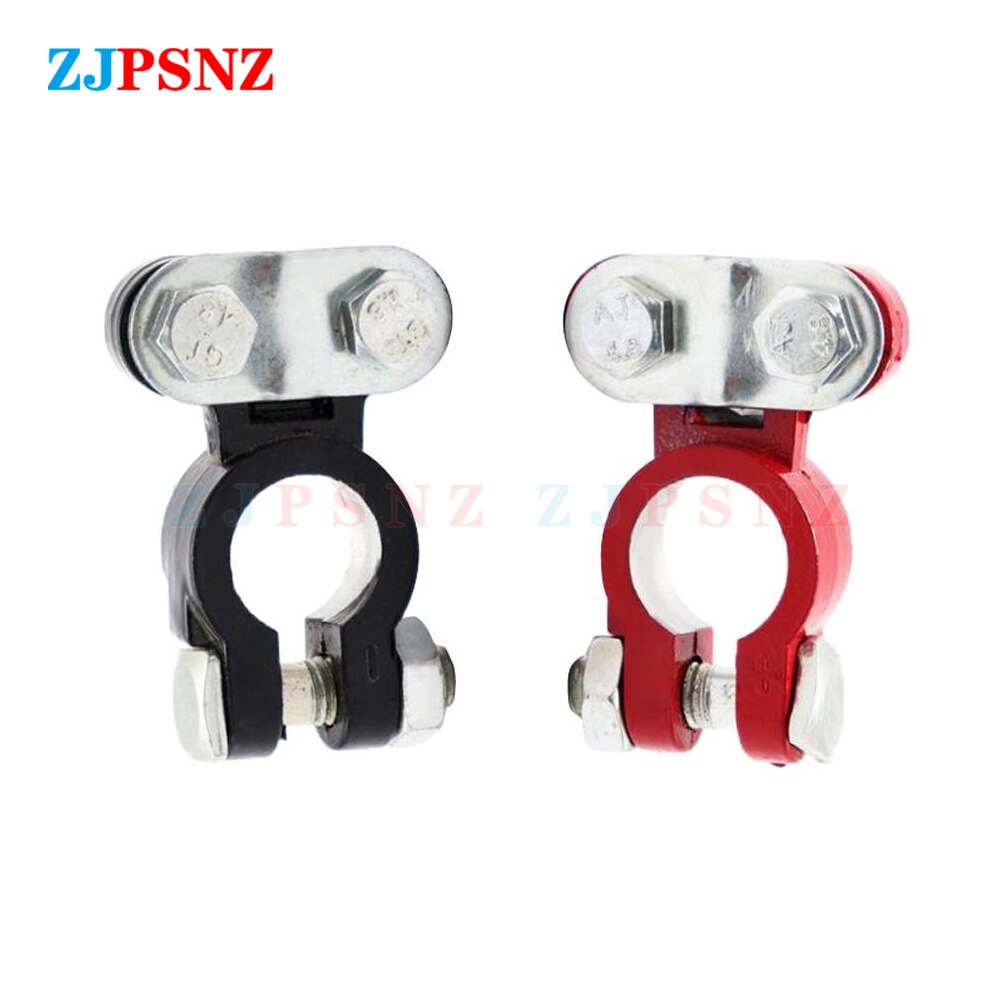 Car Battery Terminal Clamp Conductivity Positive Negative Battery Terminal Wires Cable Clamp Top Quick Post Terminals Truck Boat
