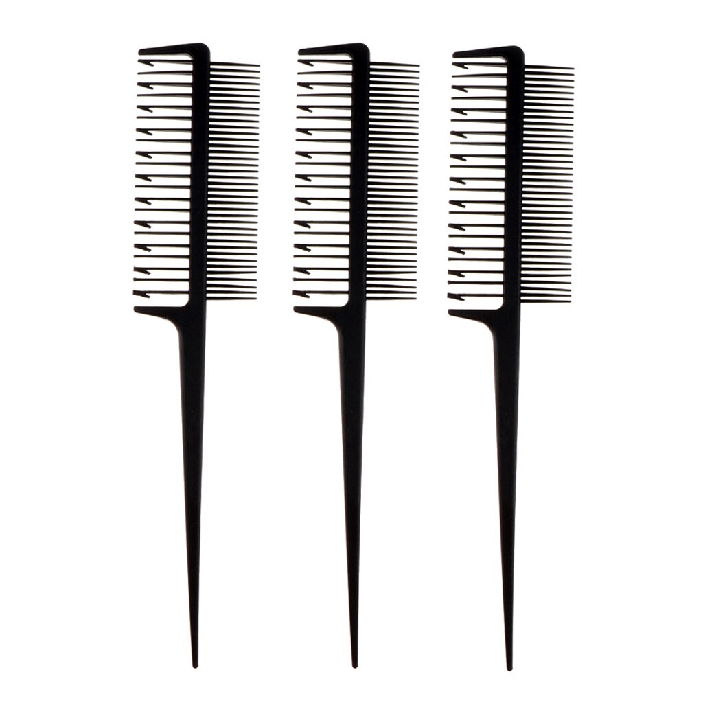 3x Antistatic Weave Highlighting Foiling Hair Comb Hair Coloring