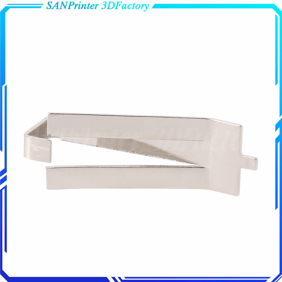 4/8 st rostfritt stål glasuppvärmd sängklämma 3d skrivardelar värmebäddklämma för um ender 3 byggplattformshållarec