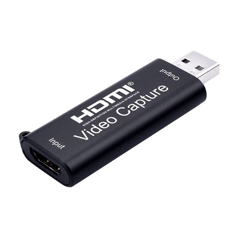 Hdmi video capture card 1080p usb video capture hdmi til usb 2.0 til spil live capture undervisning rekord
