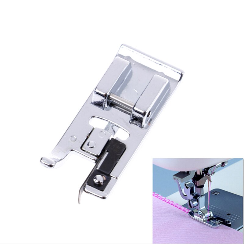 3Pcs Domestic Sewing Machine Foot Presser Rolled Hem Feet Set for Brother Singer Sewing Machine Accessories: Vertical Foot