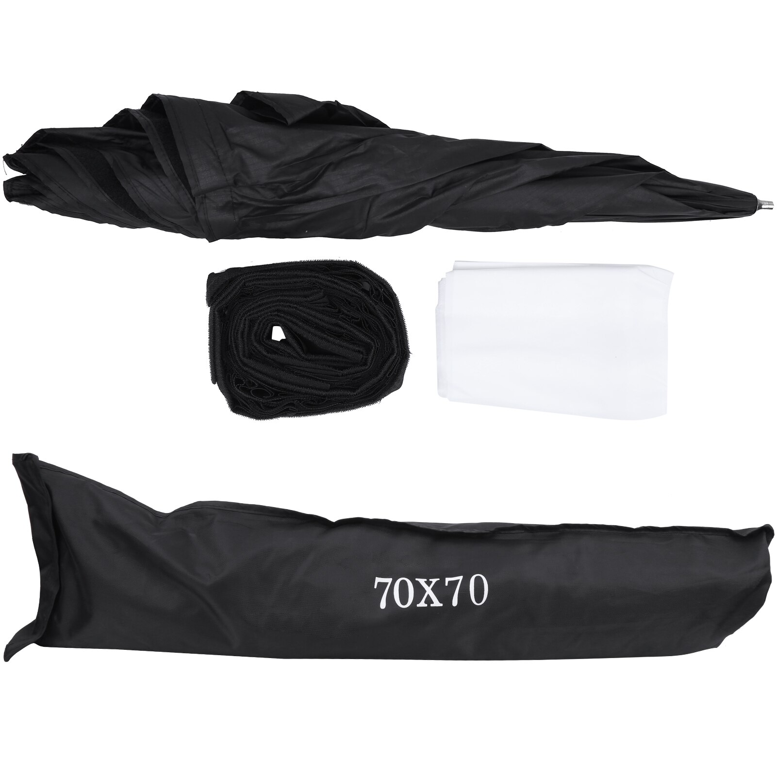 70X70Cm Portable Photo Studio Softbox Paraplu Diffuser Reflector Voor Speedlight Flash Umbrella Softbox Diffuser Reflecto