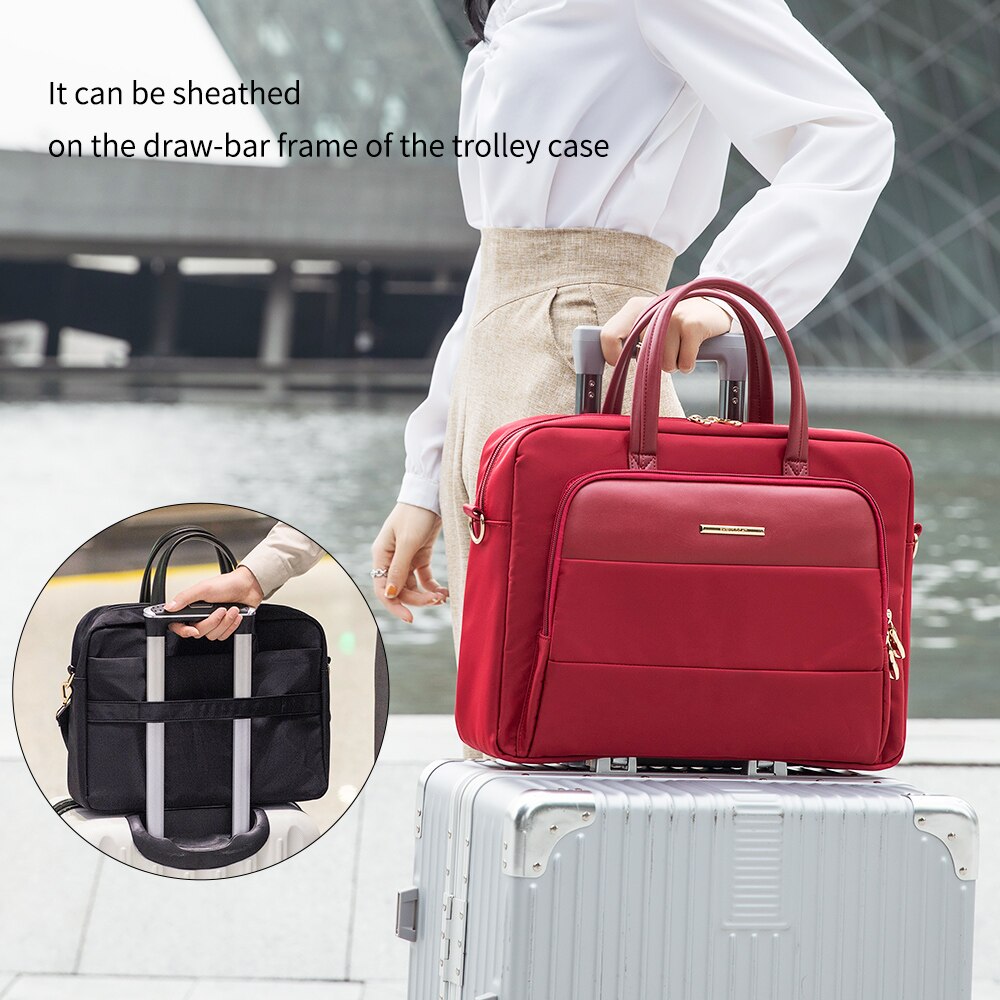 Large Capacity Briefcases Travel Necessary Laptop Document Organizer Shoulder Bag Business Ipad Phone Notebook Storage Hand
