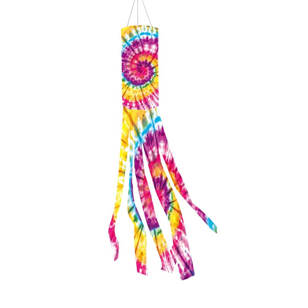 Drapeau de Direction du vent en plein air, résistant aux rayures, coupe-vent arc-en-ciel, décoration de cour: 02