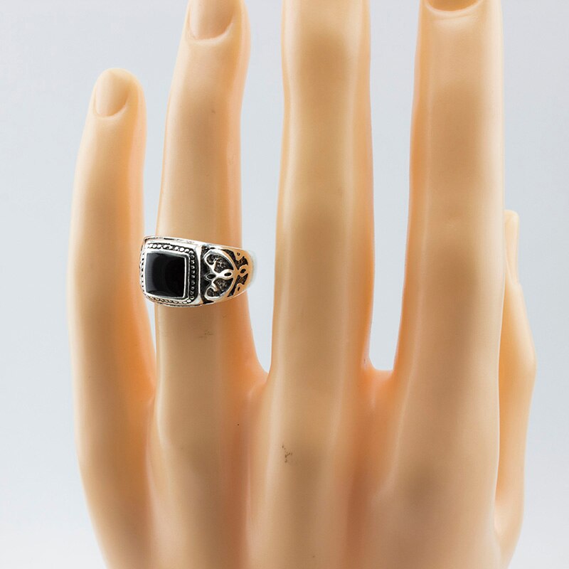 Ekustyee Top Eenvoudige Trouwringen Voor Vrouwen Sieraden Gothic Vintage Verklaring Rings Mannen Sieraden Fabriek Prijs