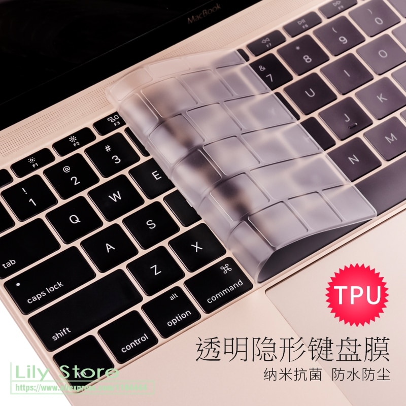 Protège clavier en polyuréthane thermoplastique Peau Protecteur Pour Apple macbook Air Pro avec Écran Retina 11 12 13 15 17 Touch Bar 13.3 15.4