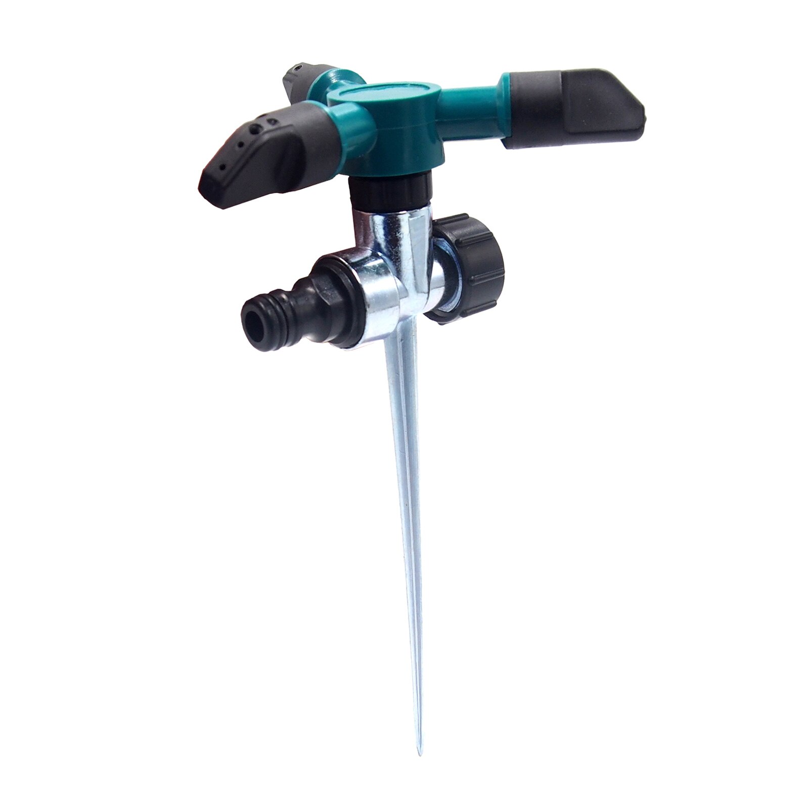 360° Rotating Lawn Water Sprinkler Sprayer Irrigation System Garden Above