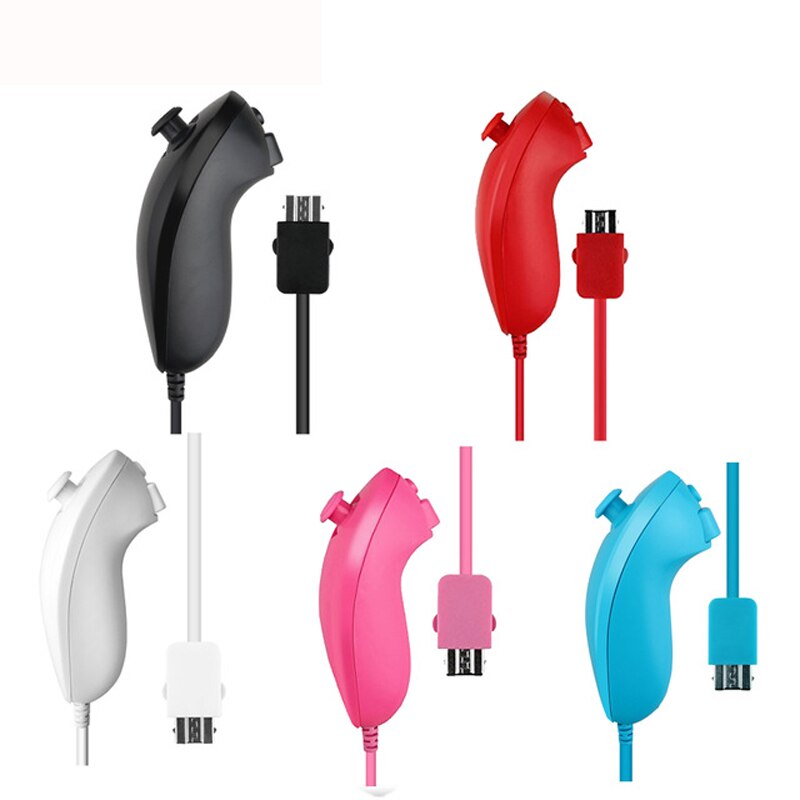 Nunchuck Game Controller For Nintendo Wii Game Controller Joystick Gamepad For Wii Gaming Accessories