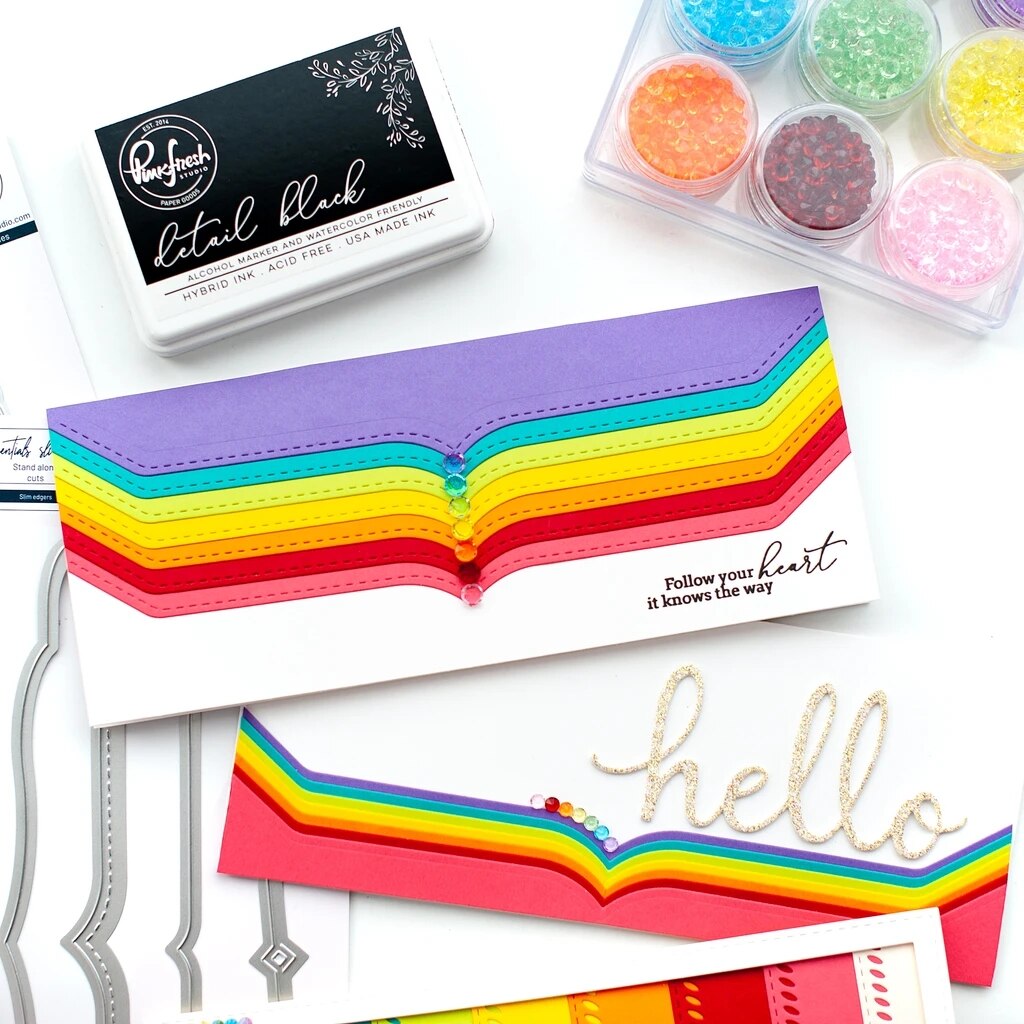 Create edge 2 Metal Cutting Dies cut die mold decoration Scrapbooking Embossing paper craft mould punch stencils