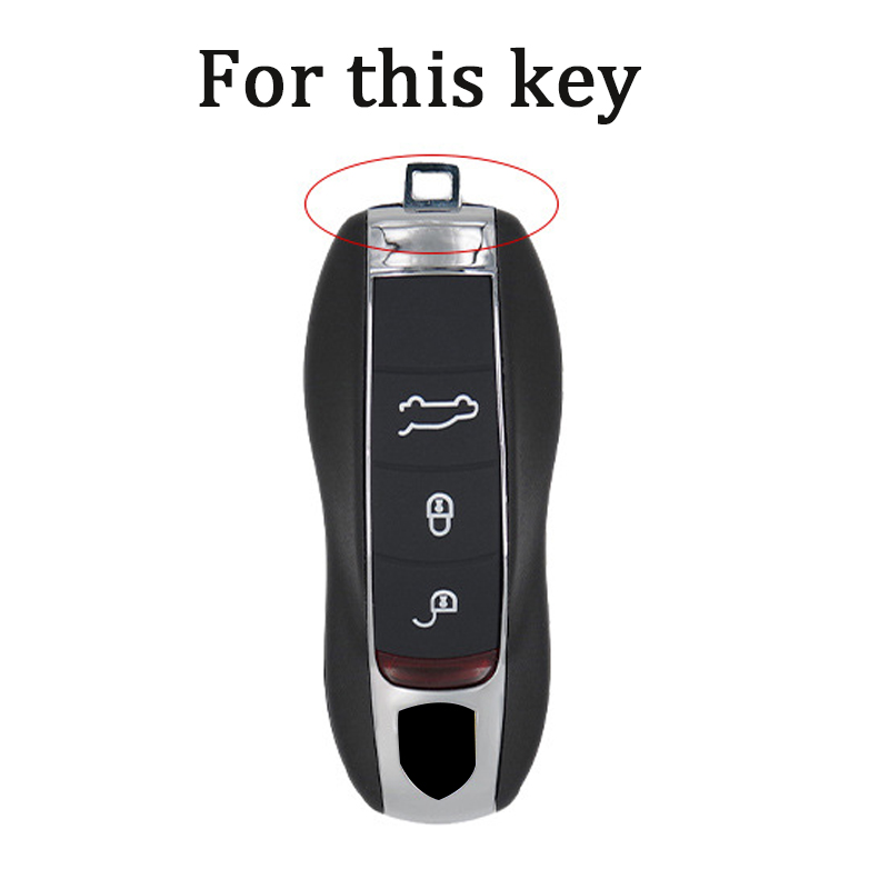 Para Porsche Cayenne 958 Macan 911 Panamera 996 991 Boxster 987 997 TPU funda para llave de coche accesorios de carcasa para llave