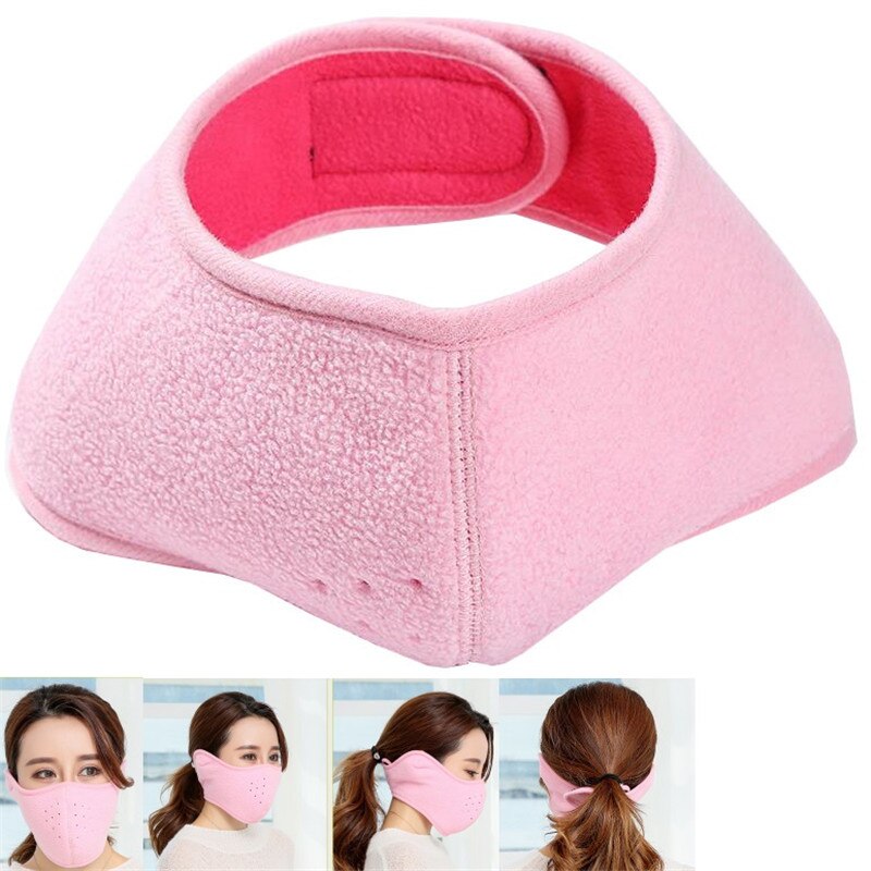 Earmuff Apparel Accessories Unisex Earmuff Women Men Winter Ear Muff Wrap Band Ear Warmer Earlap: pink