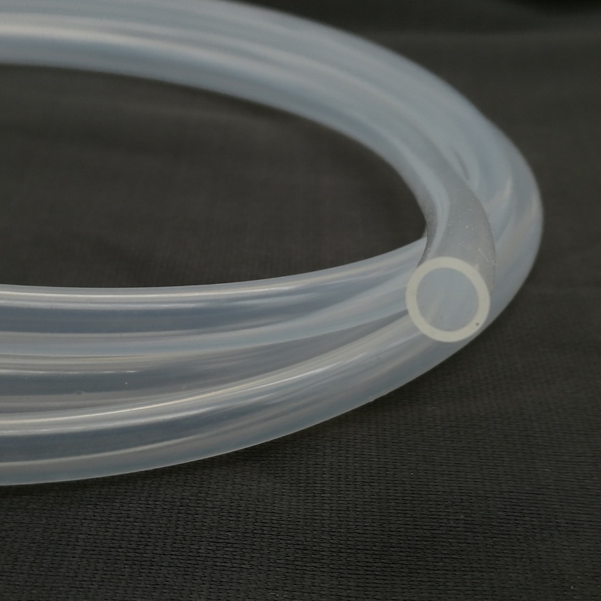 5 meter 6*8mm food grade transparante siliconen rubber slang externe